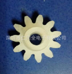 厂家直销的φ10 内孔压花 11t规格pvdf材质的正齿轮图片,厂家直销的φ10 内孔压花 11t规格pvdf材质的正齿轮高清图片 深圳市仁同全电子,